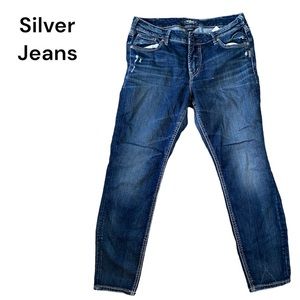 SILVER Jeans Avery Ankle Skinny W30 L27 30/27